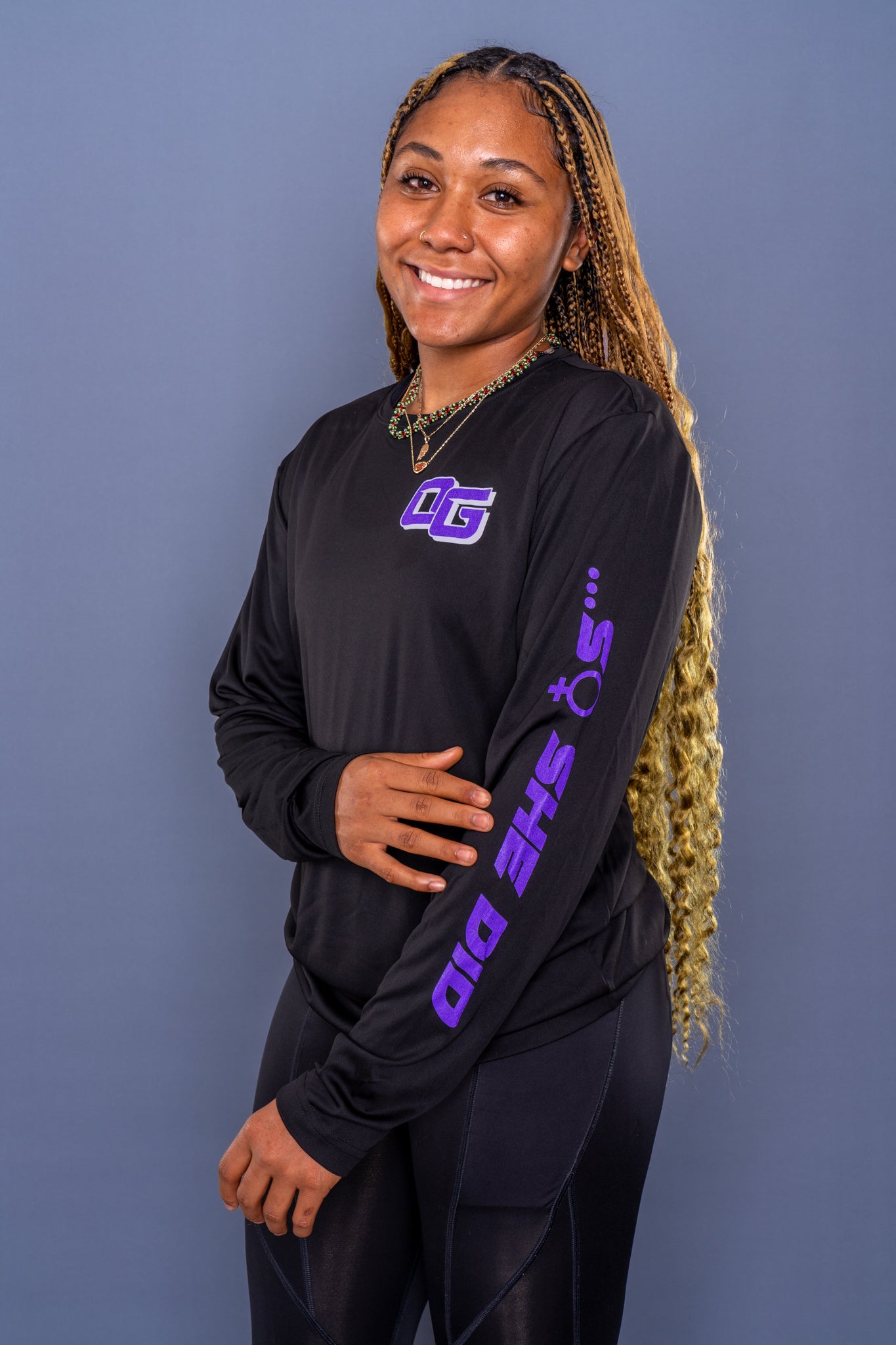 "...So She Did" Long Sleeve T-Shirt