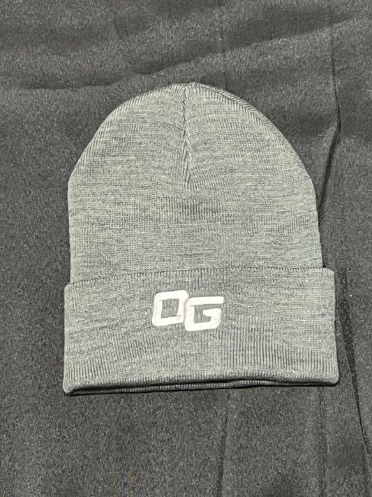 Grey & White "OG" Beanie
