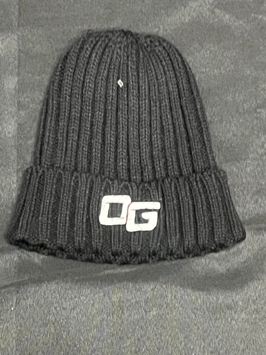 Black & White Knitted "OG" Beanie